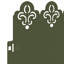 22cm H x 103cm W Steel Hardware-123601059
