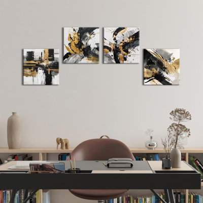 4 Piece Wrapped Canvas Print