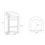 Tabouret de bar Augusta-100921009-104561127