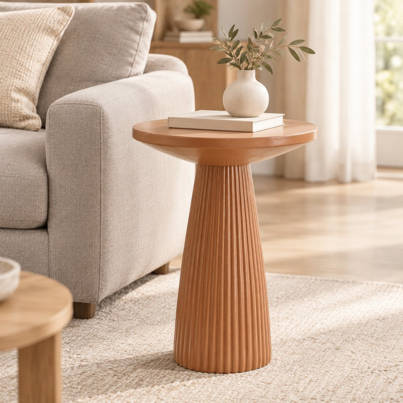 Table d'appoint ronde