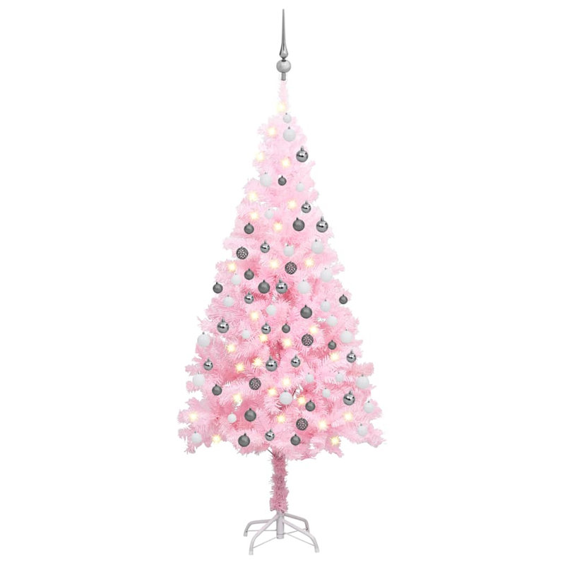  Arbre de Noël artificiel rose