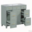 Meuble-lavabo de 91 cm avec lavabo en céramique-534315919