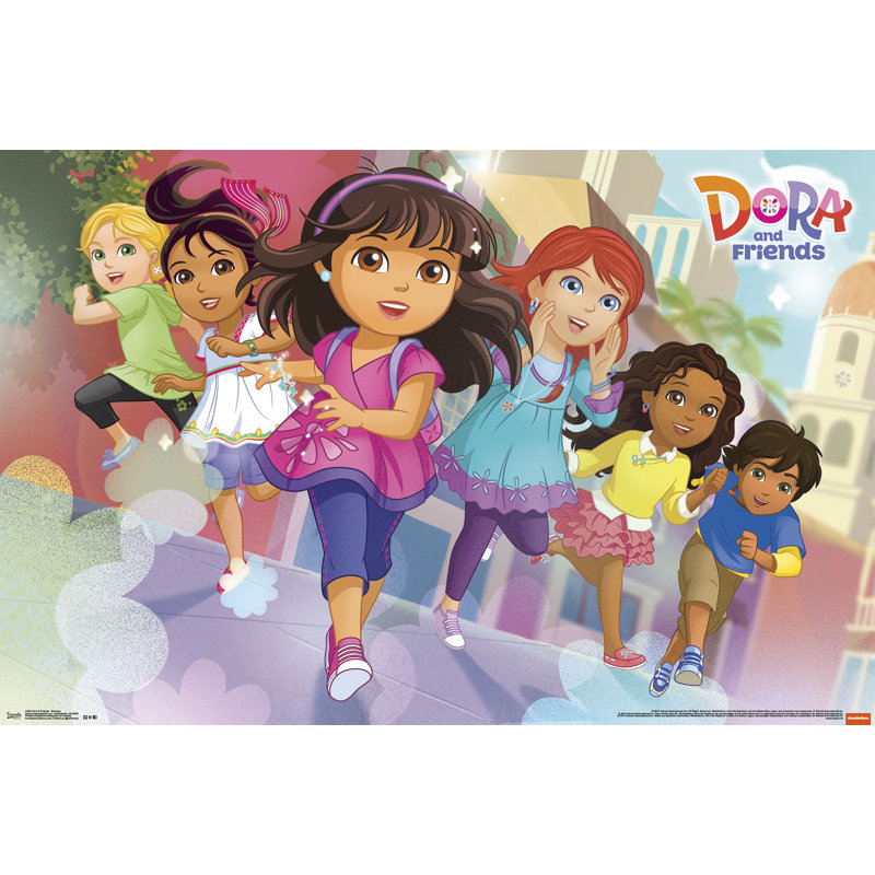 «dora & friends-impression sur papier