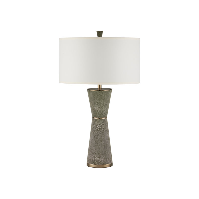 Lampe de table Galuchat en forme de sablier