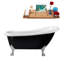 1549.4mm x 701mm Soaking Acrylic Bathtub-1570245558-1570245554