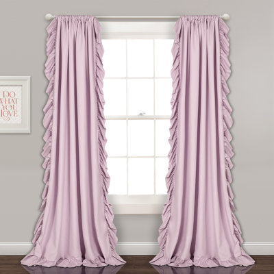 Paire de rideaux semi-transparents Reyna