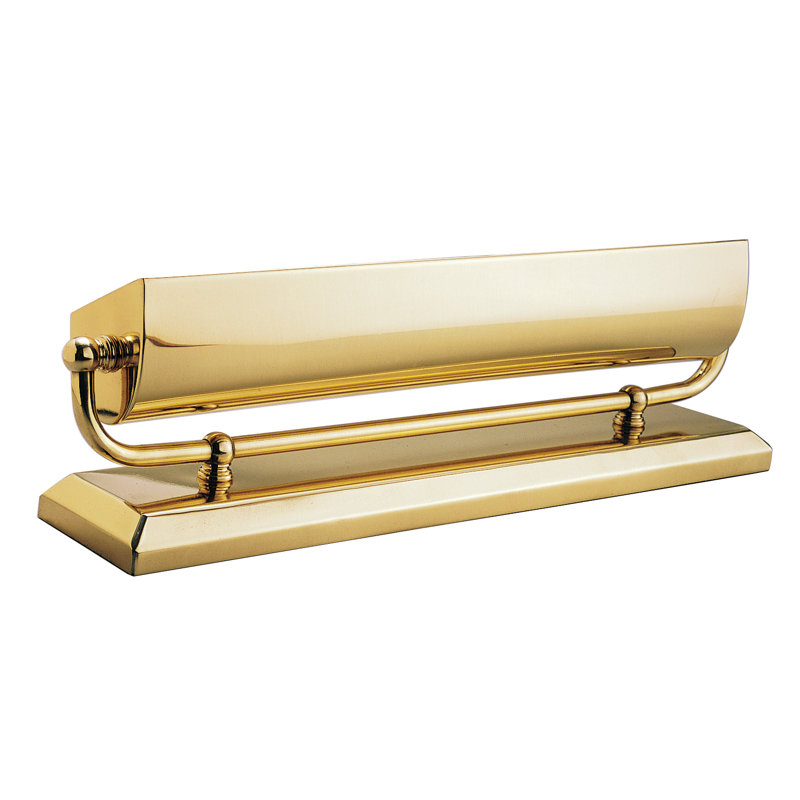 Table Picture Light, Polished Brass