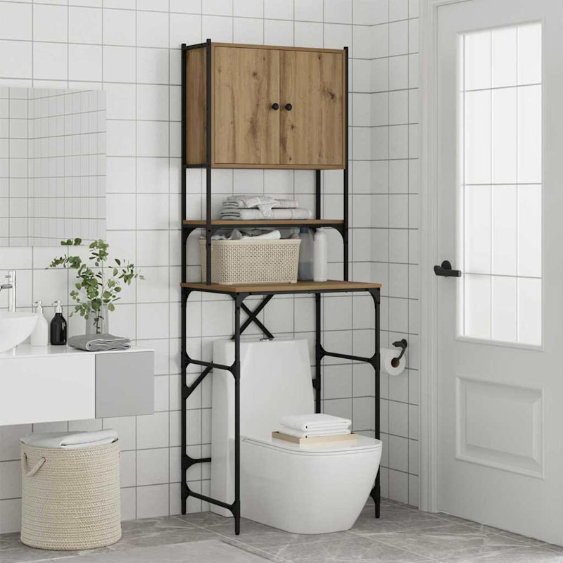 Bathroom Cabinet, Artisan Oak