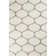 Myshaggy Collection Rugs Trellis Design in Ivory