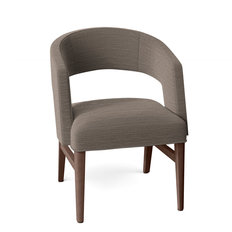 Bryant Upholstered Arm Chair, Walnut, Perigold Ishi Chai