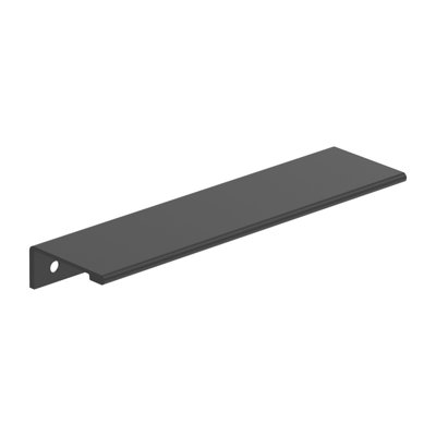 Poignée d'armoire noire matte 6 pouces (152 mm) Streamline II - paquet de 25