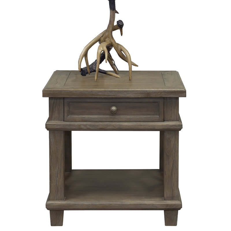 Chevonne End Table with Storage