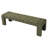 63-Inch Modern Minimalist Boucle Upholstered Bench with Channel Stitching-124215915