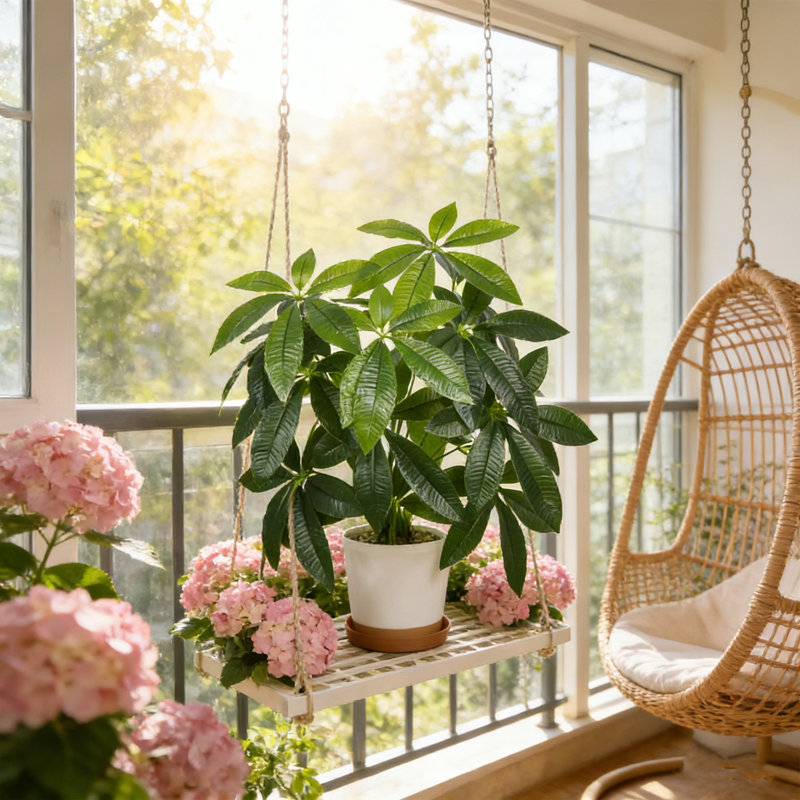Arbre artificiel plante tropicale, pot de fleur blanc, arbre artificiel, bureau à la maison, salon, maison de campagne, arbre décoratif moderne, pas d'arrosage, arbre artificiel
