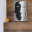«Face to Face» par Design Fabrikken - impression sans cadre sur métal-177669688