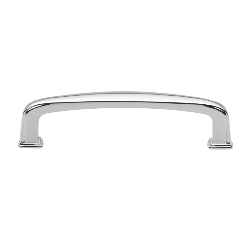 3 3/4" Center to Center Arch Pull, Polished Chrome