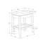 Ensemble de 2 tabourets à hauteur de comptoir Antonio-101191074-101191073