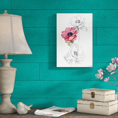 " Anemone By Number II " Painting Print