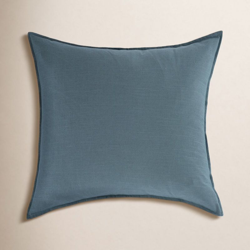 Pillow Sham, Euro, Petrol Blue