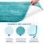 Rialmo Non-Slip Bath Rug-1022245924