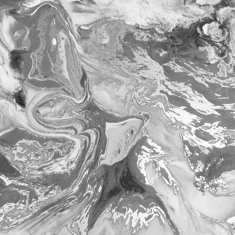 Elixir Marble Wallpaper, Silver
