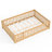 Queen Solid Wood Floor Bed with Safety Guardrails and Door-2032658793-2032658799