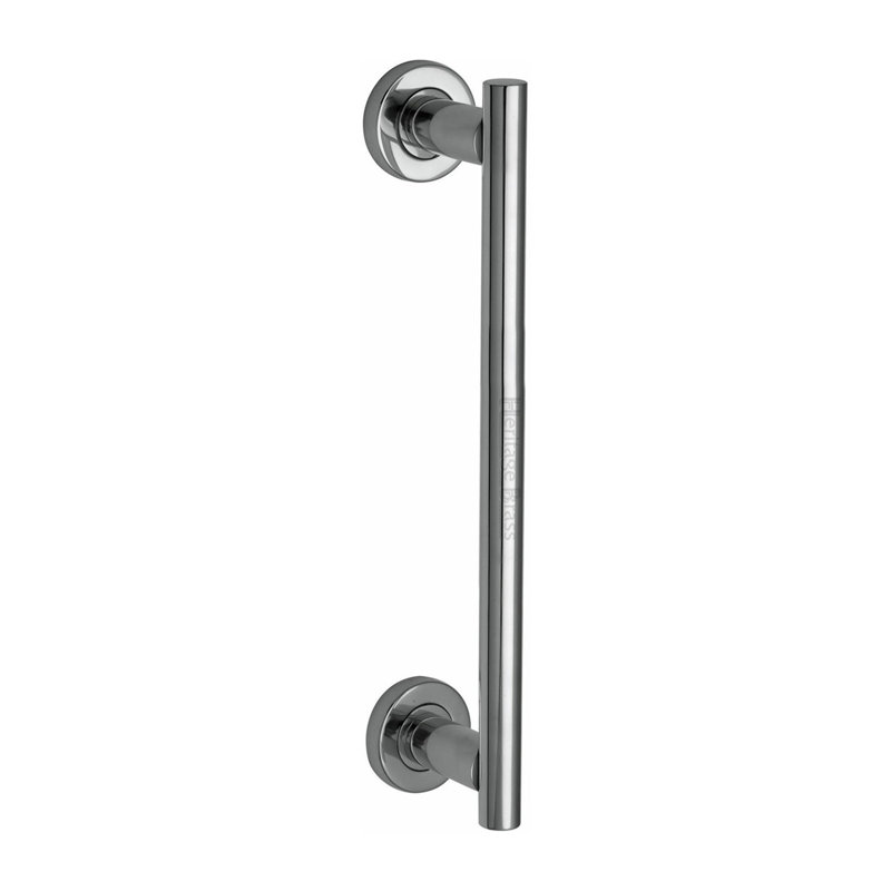 Heritage Brass Classic Door Appliance Pull, Polished Chrome