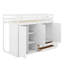 Lit mezzanine fonctionnel avec tablettes, armoires et tiroirs-1442688107