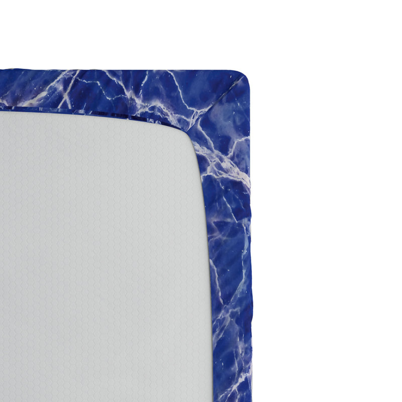Microfiber Abstract Fitted Sheet, Full Fitted Sheet