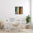 " Rustic Abstraction Brown Orange Blue "-59974793-59974791