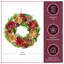 Couronne florale 17 po