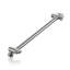 Rain Shower Head With Shower Arm  (10 Inch Square)