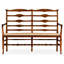 Country Farmhouse Solid Wood Bench