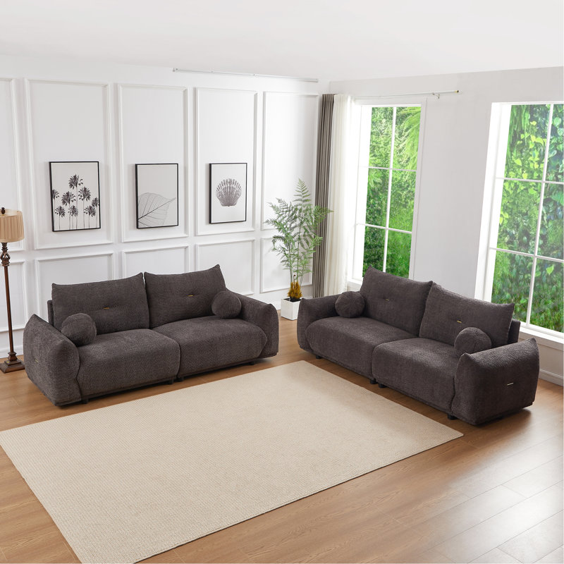 Easy-Assemble Lamb's Wool - Gray Functional Design For Daily Use