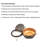 CYRDER Deep Fryer Pot, 4.3L/11 Inch Japanese Tempura Frying Pot-135357037
