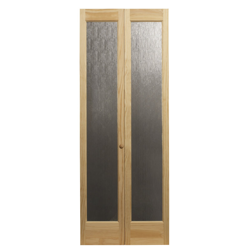 Porte pliante en bois Pinecroft Rain, 36 po x 80 po