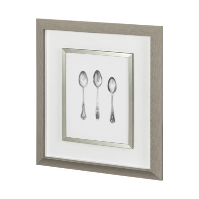 Knives by Marie a Framed Art Print Matted under Glass