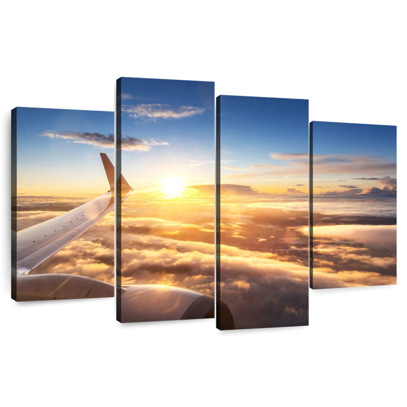Mehar Airplane Wing, 27'' H x 43'' W