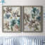 «Topaz Garden I», ensemble de 2 peintures sur toile encadrées-2039251900-2039251901