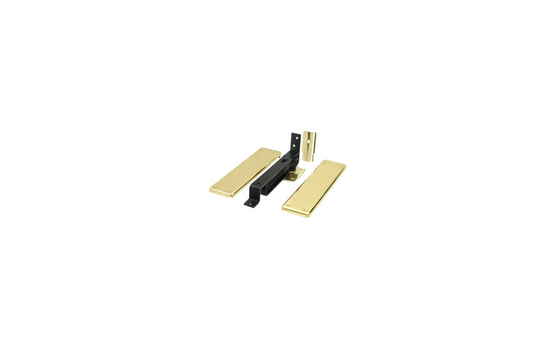 Hinge, Polished Brass