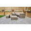Adalie 6 - Person Wicker Patio Dining Set with Square Table , Cushions Included-24131455