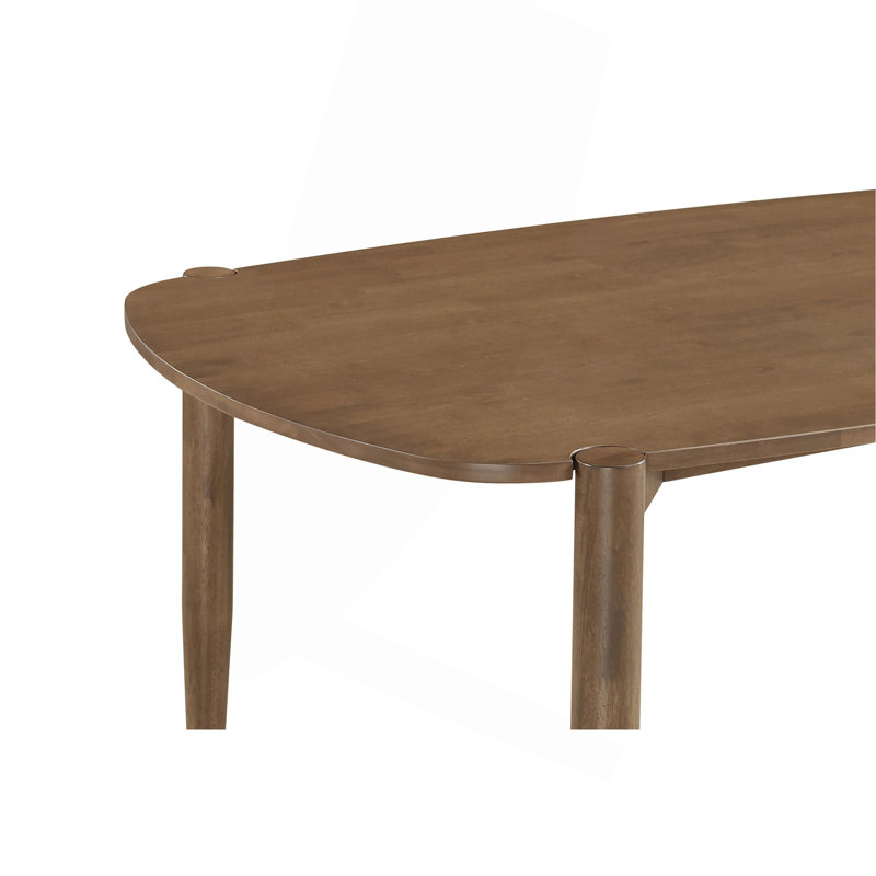 Whisten Walnut Solid Wood Dining Table
