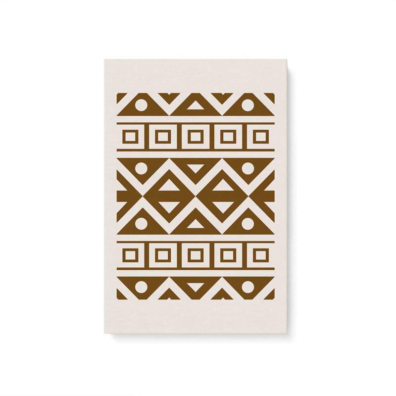 Toile tendue Abstract Heritage II, H 12 po x l 8 po