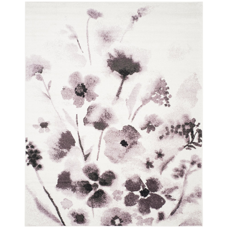 Adirondack Performance Floral Rug, Rectangle 8' x 10'