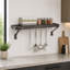Gourmet Handcrafted Bookshelf Wall Mounted Pot Rack-722633908