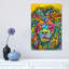 Lion Good by Dean Russo - Print on Canvas-42151672-56735782