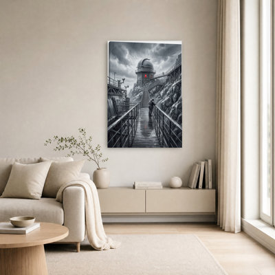 «Dark Stormy», art mural sur toile