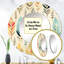 Ivoire, décorations bohémiennes - miroir à chevrons, miroir mural rond Glam-99625096