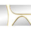 Ensemble de 4 miroirs d'appoint Glam