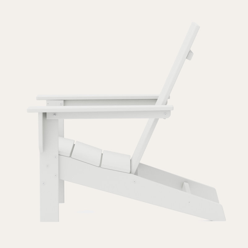 POLYWOOD x AllModern Adirondack Chair, White